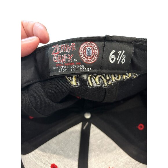 VTG Nebraska Cornhuskers Hat Cap ‘94 ‘95 National Champions Wool Blend Sz 6 7/8 - Picture 8 of 8